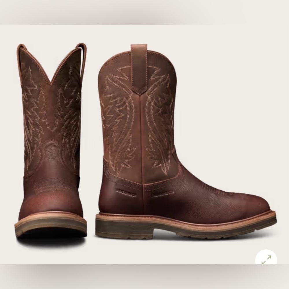 Men’s Tecovas Longhaul Waterproof Round Composite Toe Work Boot